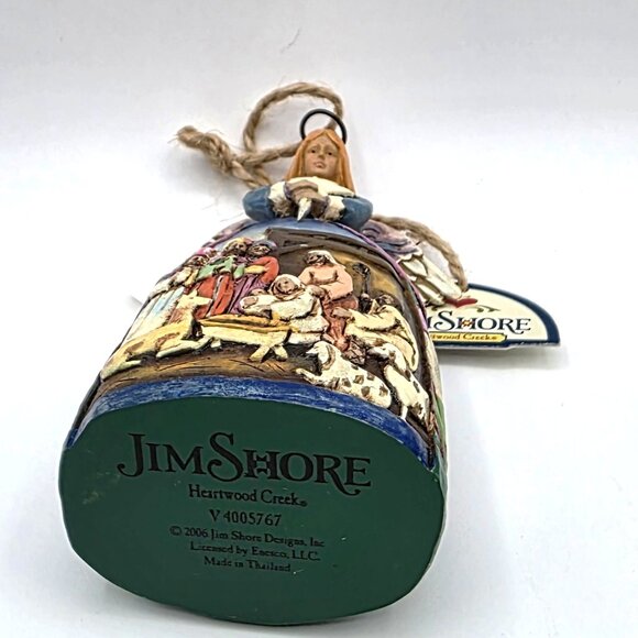 Jim Shore 2006 Heartwood Creek Angel Nativity Gown Christmas Ornament V4005767 - Picture 6 of 10